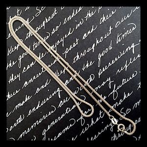 Vintage sterling silver chain